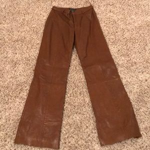 Banana republic leather pants
